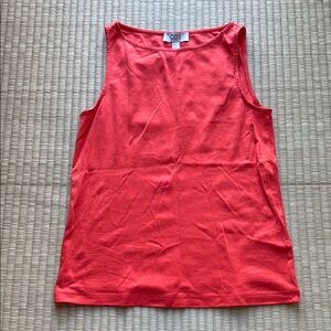 COS Women's Vibrant Coral Tank Top